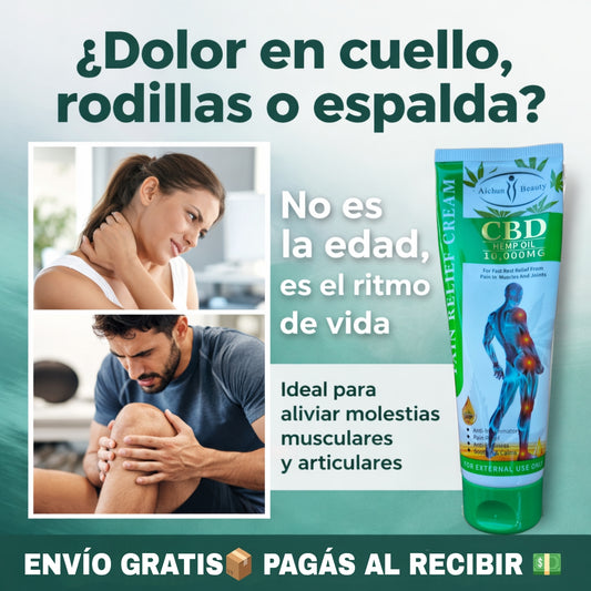 Crema con CBD para Aliviar Dolores